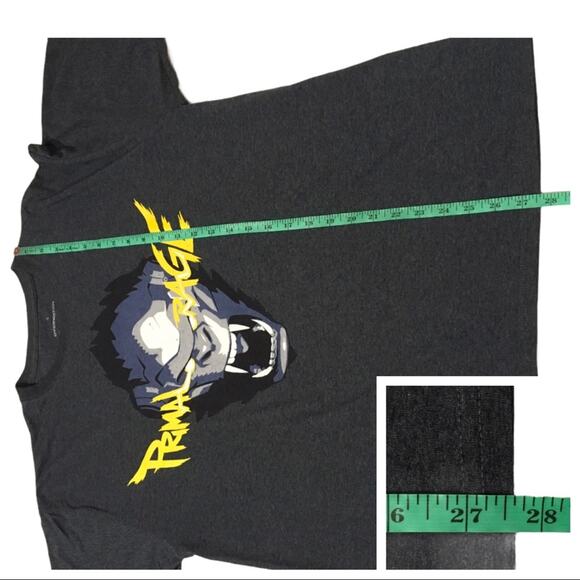 Lootcrate Overwatch Rampage Graphic Print Tee - Gray - Large - Picture 3 of 6